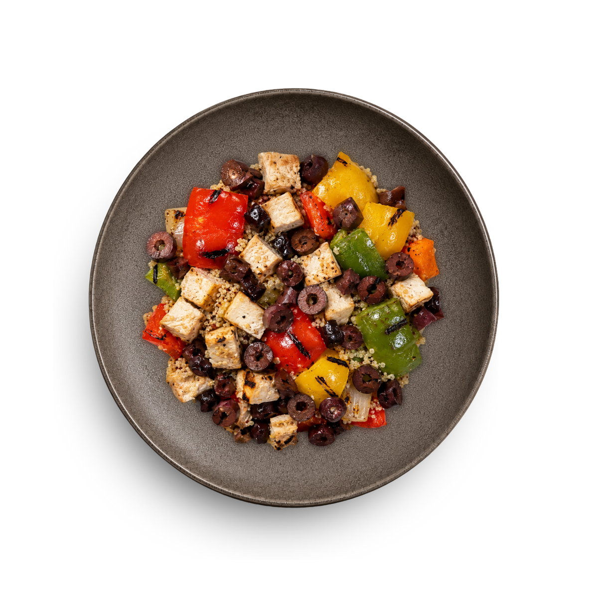 Tofu & Quinoa With Vegetables